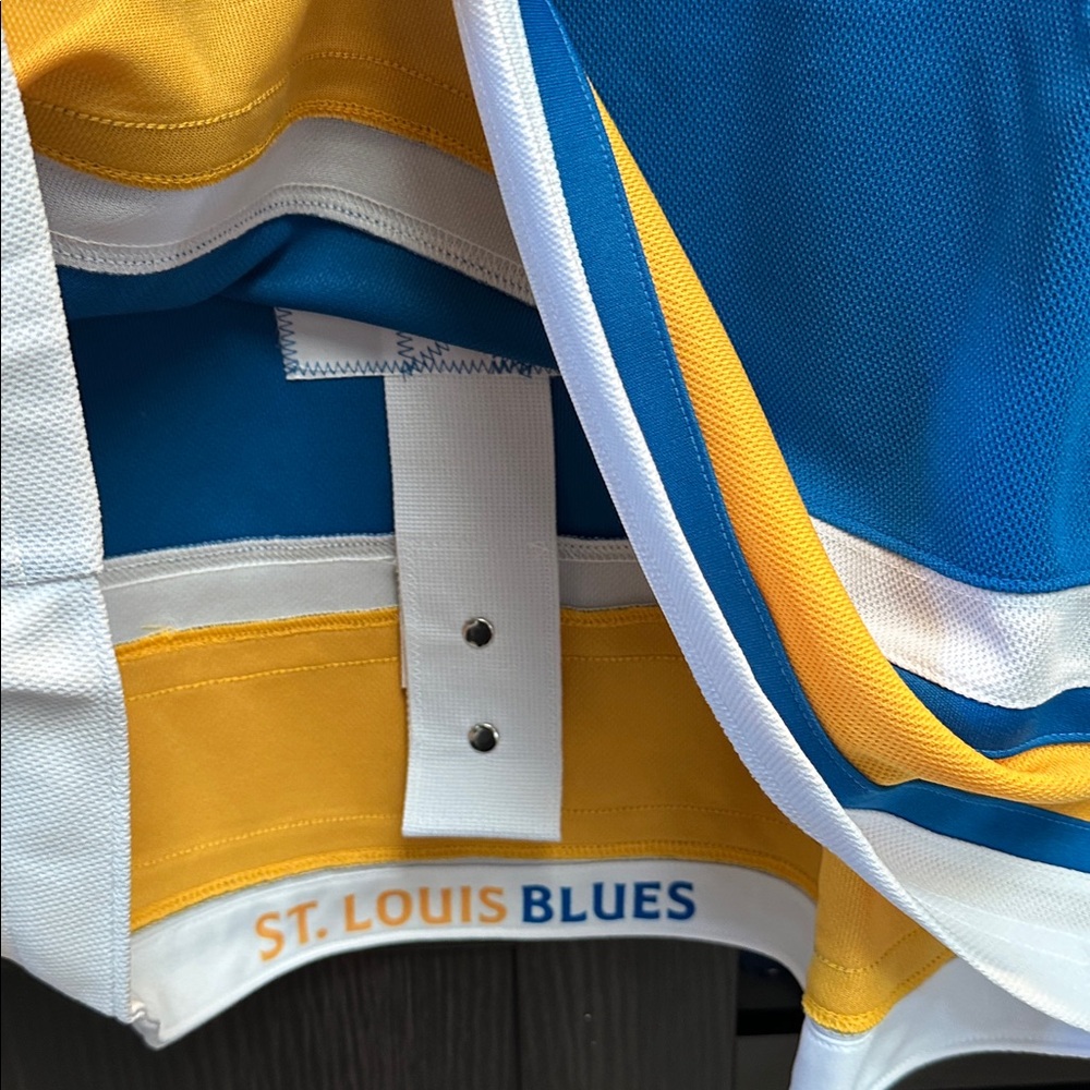 Jordan Binnington St. Louis Blues Fanatics Home Premium Player Jersey - Blue - Picture 5 of 7